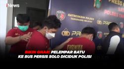 BIKIN ONAR! Pelempar Batu ke Bus Persis Solo Diciduk Polisi 