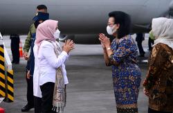 Awali Kunjungan Kerja 2023 Iriana Jokowi dan OASE KIM Sambangi Pasar Beringharjo