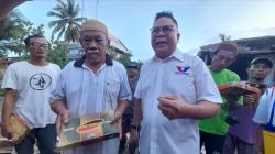DPP Partai Perindo Berikan Bantuan Kain Sarung untuk Korban Banjir di Kelurahan Ternate Baru<