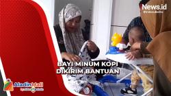Usai Viral Minum Kopi Saset, Bayi di Gowa Dapat Bantuan