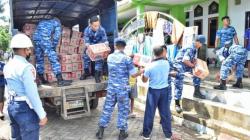 Kasau Beri Bantuan Korban Banjir di Molas-Manado