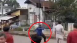 Viral Preman Kuningan Tantang Polisi Adu Ilmu Kanuragan, Netizen Heboh