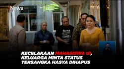 Kecelakaan Mahasiswa UI, Keluarga Minta Status Tersangka Hasya Dihapus