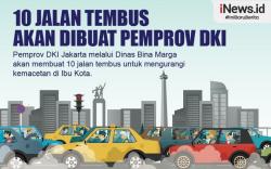 Infografis 10 Jalan Tembus Akan Dibuat Pemprov DKI