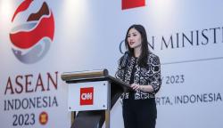 Angela Tanoesoedibjo Promosi Rendang saat Makan Siang bersama Delegasi ATF 2023