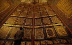 Al Quran Terbesar di Dunia Ternyata di Palembang, Ketinggiannya Kalahkan Ruko 3 Lantai <