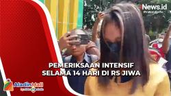 Mama Muda Diduga Cabuli Belasan Bocah di Jambi Jalani Pemeriksaan dengan Tangan Terikat