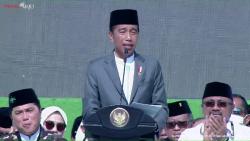 Presiden Jokowi Dukung NU Wujudkan Peradaban Dunia yang Lebih Baik dan Mulia 