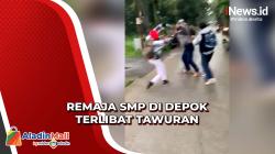 Meresahkan, Remaja SMP di Depok Tawuran Bawa Celurit, Dua Orang Terluka