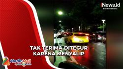 Pengemudi SUV Serang Taksi Online dengan Pedang dan Airsoft Gun di Kebayoran Baru