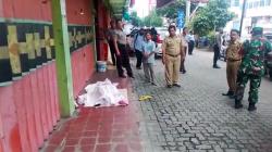 Bandarlampung Geger, Mayat Tunawisma Ditemukan di Depan Toko