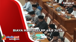Tok, DPR-Pemerintah Putuskan Biaya Haji 2023 Sebesar Rp 49,8 Juta Per Jemaah