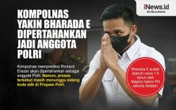 Infografis Kompolnas Yakin Bharada E Dipertahankan Jadi Anggota Polri