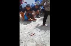 Tepergok Curi Motor, Residivis Babak Belur Diamuk Massa