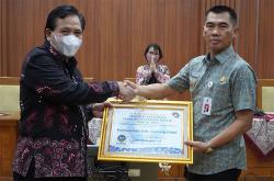 ORI Beri Anugerah Layanan Publik di Gunungkidul, DPMPT Raih Nilai Tertinggi  