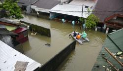 Ratusan Rumah Warga di Makassar Masih Terendam Banjir<