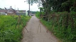 Warga Ligung Majalengka Resah, Lahan Jalan Diserobot Pengembang Perumahan<