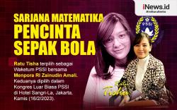 Infografis Ratu Tisha Waketum PSSI Sarjana Matematika Pencinta Sepak Bola