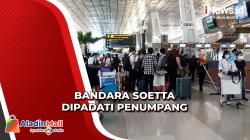 Liburan Isra Mi'raj, Penumpang Padati Bandara Soetta Tangerang