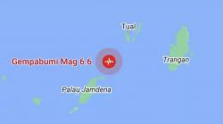 Diguncang Gempa M 6,6, Warga Maluku Tenggara Berhamburan ke Luar Rumah