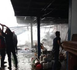 Kebakaran Landa Gudang Pabrik Pengolahan Biji Plastik di Kalideres, Diduga Korsleting Listrik