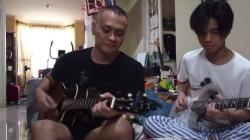 Potret Timur Zavier, Anak Andra Gitaris Dewa 19 yang  Ikuti Jejak Sang Ayah Bermusik