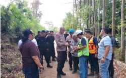 Helikopter Kapolda Jambi Mendarat Darurat, Puluhan Personel Polres Merangin Berangkat ke TKP
