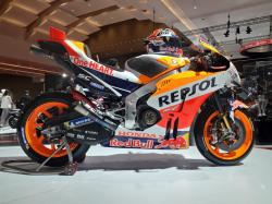 Bukan Replika, Motor Balap Asli Marc Marquez di MotoGP Mejeng di IIMS 2023