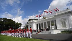 Presiden Jokowi Terima Surat Kepercayaan dari 11 Duta Besar LBBP Negara Sahabat