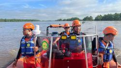 Korban Perahu Terbalik di Sungai Barito Ditemukan Meninggal <