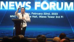 Beri Motivasi di News Forum MNC Media, HT Contohkan Pelatih UFC yang Godok Atlet Juara Dunia