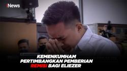 Kemenkumham Pertimbangkan Pemberian Remisi Bagi Eliezer