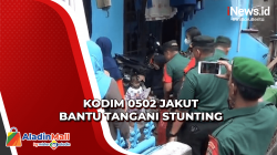 Beri Makan Bergizi pada Anak, Prajurit Kodim 0502 Jakut Diterjunkan Bantu Tangani Stunting