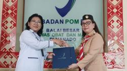 Tingkatkan Ketahanan Konsumen, BPOM Manado Gandeng Kwarda Pramuka 