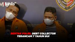 Bentak Polisi, Debt Collector Dibekuk dan Terancam 7 Tahun Bui 