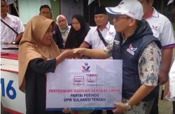 Dapat Bantuan Gerobak dan Modal Usaha, Pedagang Siomay Sigi: Terima Kasih Partai Perindo