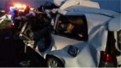 Kecelakaan di Tol Kertosono Karanganyar, 4 Orang Tewas<