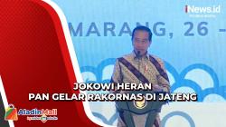 PAN Gelar Rakornas di Semarang, Jokowi: Oh Strategi Mendekati Pak Ganjar