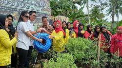 Dukung Sadar Inflasi Kota Tasikmalaya, Pengusaha Milenial Bantu KWT Lestari Sawargi