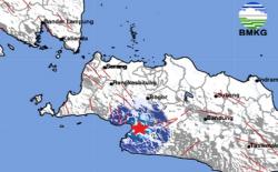 BMKG : Gempa Terkini M4,0 di Sukabumi Dipicu Aktivitas Sesar Cimandiri<