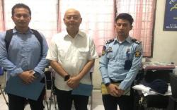 Ekspresi Eks Wali Kota Medan Dzulmi Eldin usai Bebas dari Penjara