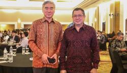 Hary Tanoesoedibjo Hadiri Peluncuran Bloomberg Technoz