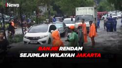 Banjir Rendam Sejumlah Wilayah Jakarta