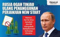 Infografis Rusia Tetap Yakin Tangguhkan Perjanjian Nuklir dengan AS
