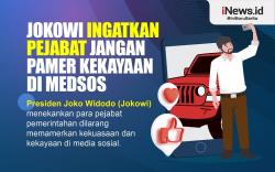 Infografis Presiden Jokowi Ingatkan Pejabat Jangan Pamer Kekayaan dan Kekuasaan
