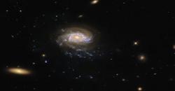 Hubble Abadikan Galaksi Ubur-Ubur, Terletak di Konstelasi Cetus
