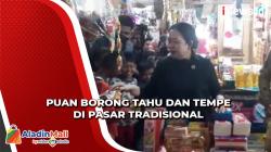 Puan Maharani Pantau Harga Sembako di Pasar Tradisional Ogan Ilir Jelang Ramadan<