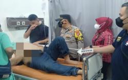 Heboh, Polisi di Palembang Ditusuk Penjual Roti Bakar