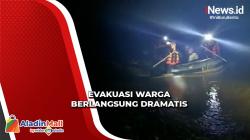 Gegara Cari Ikan Mabuk, Puluhan Warga Terperangkap di Sungai Brantas