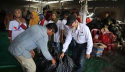 Partai Perindo Salurkan Bantuan untuk Korban Kebakaran Depo Pertamina Plumpang